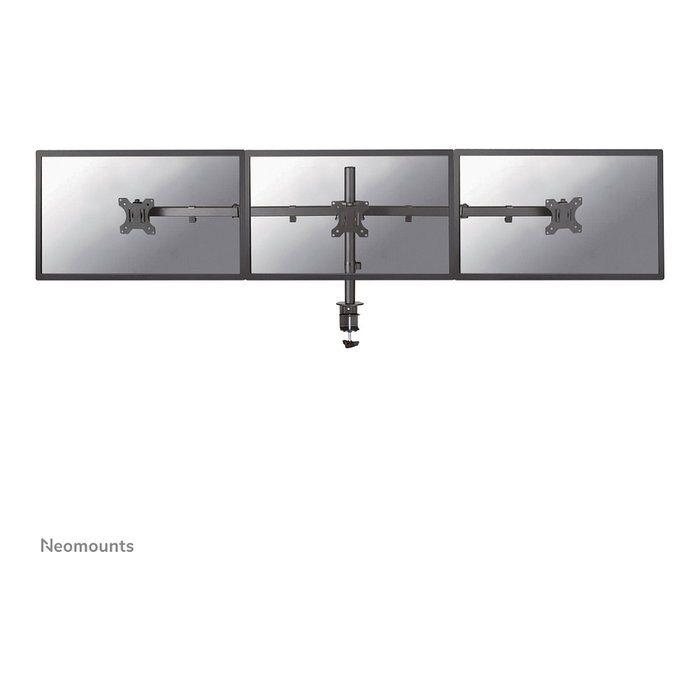 Neomounts FPMA-D550D3BLACK Support de bureau pour 3 écrans jusqu'à 27 pouces