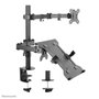 Neomounts FPMA-D550NOTEBOOK Support de bureau avec inclinaison, rotation et pivot pour écrans jusqu'à 32'' et notebooks jusqu'à 15,6''