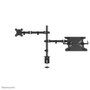 Neomounts FPMA-D550NOTEBOOK Support de bureau avec inclinaison, rotation et pivot pour écrans jusqu'à 32'' et notebooks jusqu'à 15,6''