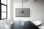 Neomounts FPMA-C340BLACK Support Plafond TV Orientable à Mouvement Complet pour Écrans 32-75 Pouces, Inclinaison, Pivotement 360°, Rotation - Noir