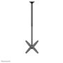 Neomounts FPMA-C340BLACK Support Plafond TV Orientable à Mouvement Complet pour Écrans 32-75 Pouces, Inclinaison, Pivotement 360°, Rotation - Noir