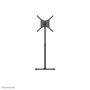 Neomounts NS-FS100BLACK - Socle au sol pour écran plat TV jusqu'à 55" (140 cm), inclinaison 30°, réglable en hauteur 75-124 cm, support VESA 400x400, capacité 20 kg