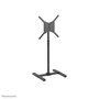 Neomounts NS-FS100BLACK - Socle au sol pour écran plat TV jusqu'à 55" (140 cm), inclinaison 30°, réglable en hauteur 75-124 cm, support VESA 400x400, capacité 20 kg
