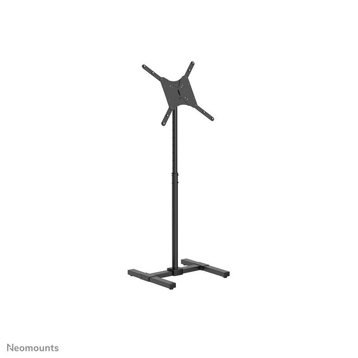 Neomounts NS-FS100BLACK - Socle au sol pour écran plat TV jusqu'à 55" (140 cm), inclinaison 30°, réglable en hauteur 75-124 cm, support VESA 400x400, capacité 20 kg