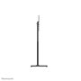 Neomounts NS-FS100BLACK - Socle au sol pour écran plat TV jusqu'à 55" (140 cm), inclinaison 30°, réglable en hauteur 75-124 cm, support VESA 400x400, capacité 20 kg