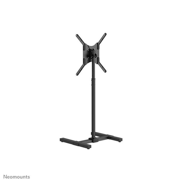 Neomounts NS-FS100BLACK - Socle au sol pour écran plat TV jusqu'à 55" (140 cm), inclinaison 30°, réglable en hauteur 75-124 cm, support VESA 400x400, capacité 20 kg