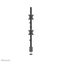 Neomounts FPMA-D550DVBLACK - Support de bureau double pour 2 écrans jusqu'à 32" - Pivotant, inclinable, rotatif - Compatible VESA 75x75/100x100 - Noir