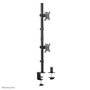 Neomounts FPMA-D550DVBLACK - Support de bureau double pour 2 écrans jusqu'à 32" - Pivotant, inclinable, rotatif - Compatible VESA 75x75/100x100 - Noir