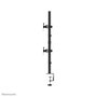 Neomounts FPMA-D550DVBLACK - Support de bureau double pour 2 écrans jusqu'à 32" - Pivotant, inclinable, rotatif - Compatible VESA 75x75/100x100 - Noir
