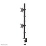 Neomounts FPMA-D550DVBLACK - Support de bureau double pour 2 écrans jusqu'à 32" - Pivotant, inclinable, rotatif - Compatible VESA 75x75/100x100 - Noir
