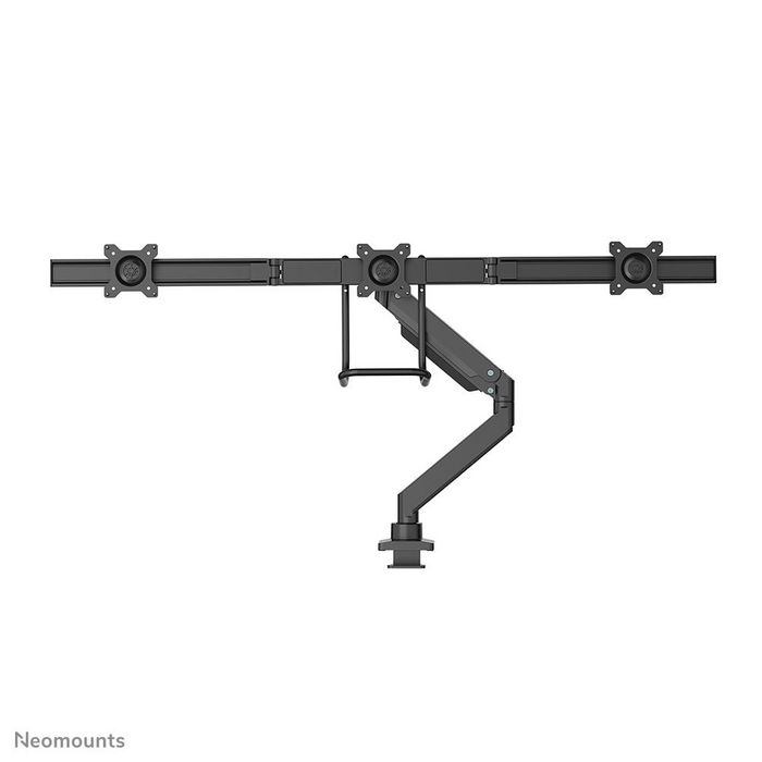 Neomounts NM-D775DX3BLACK - Support de bureau articulé à gaz pour 3 écrans jusqu'à 27" (68,6 cm), pivot 180°, inclinaison 20°, compatible VESA 100x100/75x75 mm - Noir Neomounts NM-D775DX3BLACK - Support de bureau articulé à gaz pour 3 écrans jusqu'à 27" (68,6 cm), pivot 180°, inclinaison 20°, compatible VESA 100x100/75x75 mm - Noir