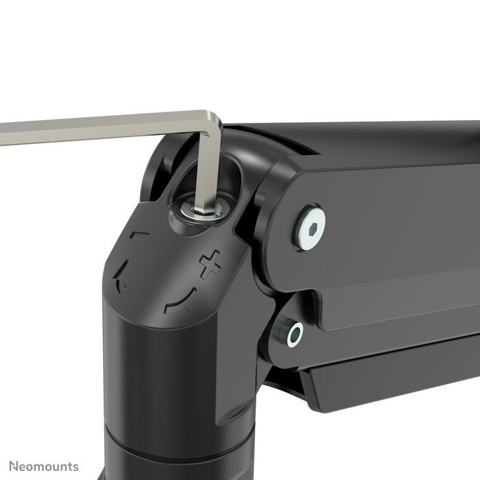 Neomounts NM-D775DX3BLACK - Support de bureau articulé à gaz pour 3 écrans jusqu'à 27" (68,6 cm), pivot 180°, inclinaison 20°, compatible VESA 100x100/75x75 mm - Noir Neomounts NM-D775DX3BLACK - Support de bureau articulé à gaz pour 3 écrans jusqu'à 27" (68,6 cm), pivot 180°, inclinaison 20°, compatible VESA 100x100/75x75 mm - Noir