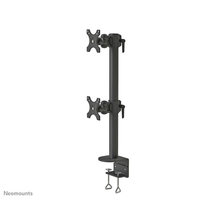 Neomounts FPMA-D960DVBLACKPLUS Support de bureau pour deux écrans incurvés Noir