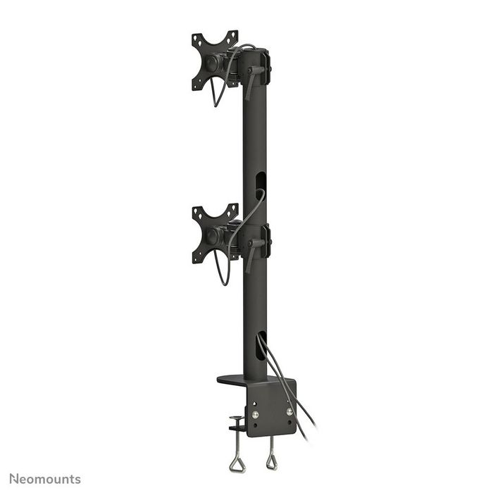 Neomounts FPMA-D960DVBLACKPLUS Support de bureau pour deux écrans incurvés Noir