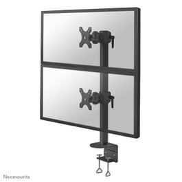 Neomounts FPMA-D960DVBLACKPLUS Support de bureau pour deux écrans incurvés Noir
