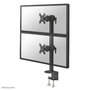 Neomounts FPMA-D960DVBLACKPLUS Support de bureau pour deux écrans incurvés Noir