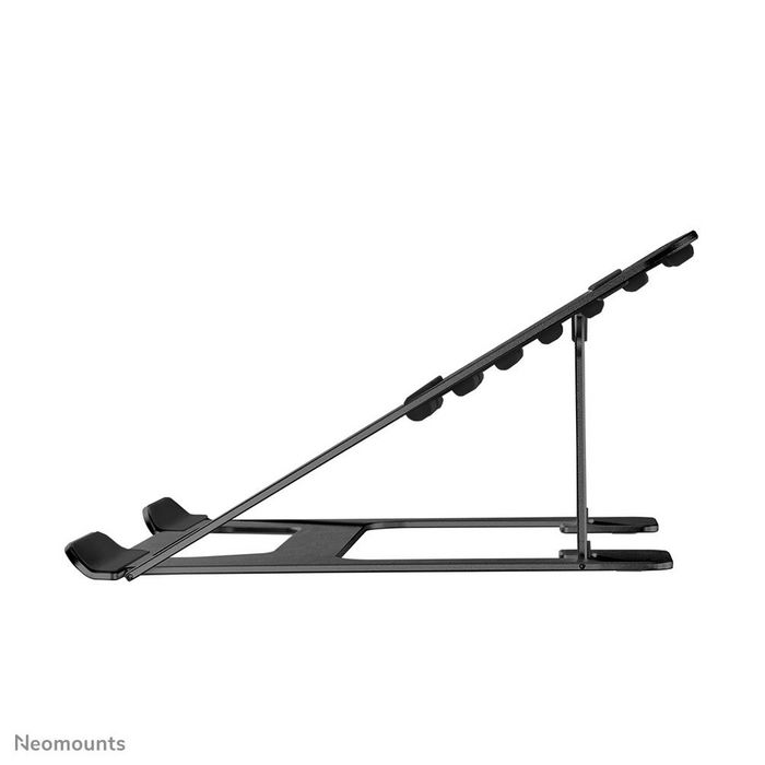 Neomounts NSLS085BLACK Support pliable universel pour ordinateur portable (10''-17'', max 5 kg, réglable en hauteur) - Noir