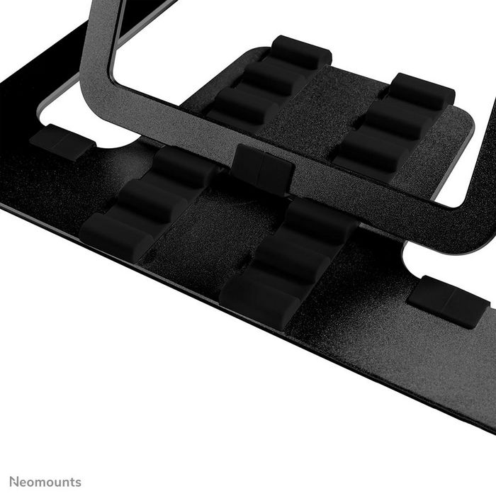 Neomounts NSLS085BLACK Support pliable universel pour ordinateur portable (10''-17'', max 5 kg, réglable en hauteur) - Noir