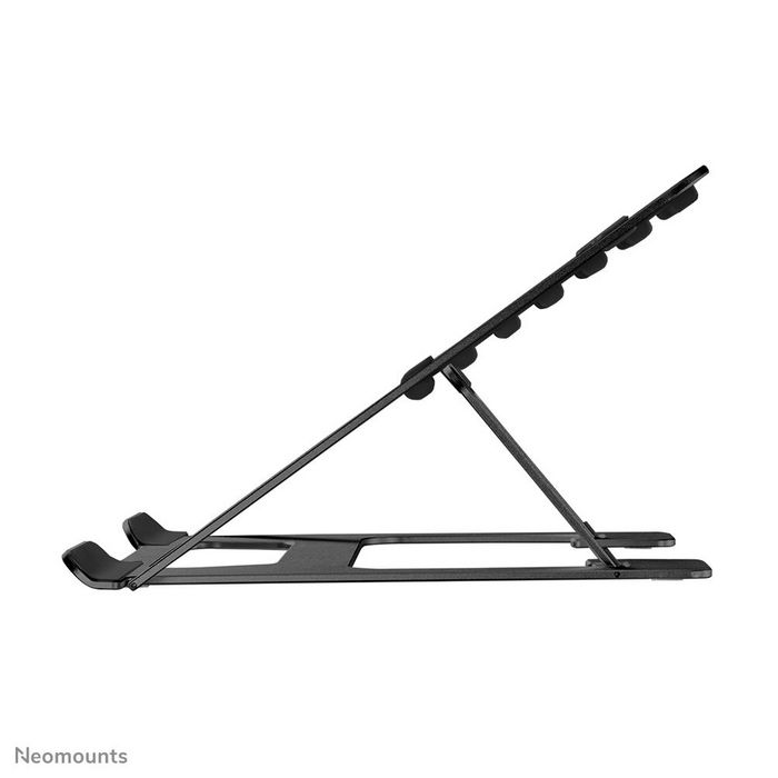 Neomounts NSLS085BLACK Support pliable universel pour ordinateur portable (10''-17'', max 5 kg, réglable en hauteur) - Noir
