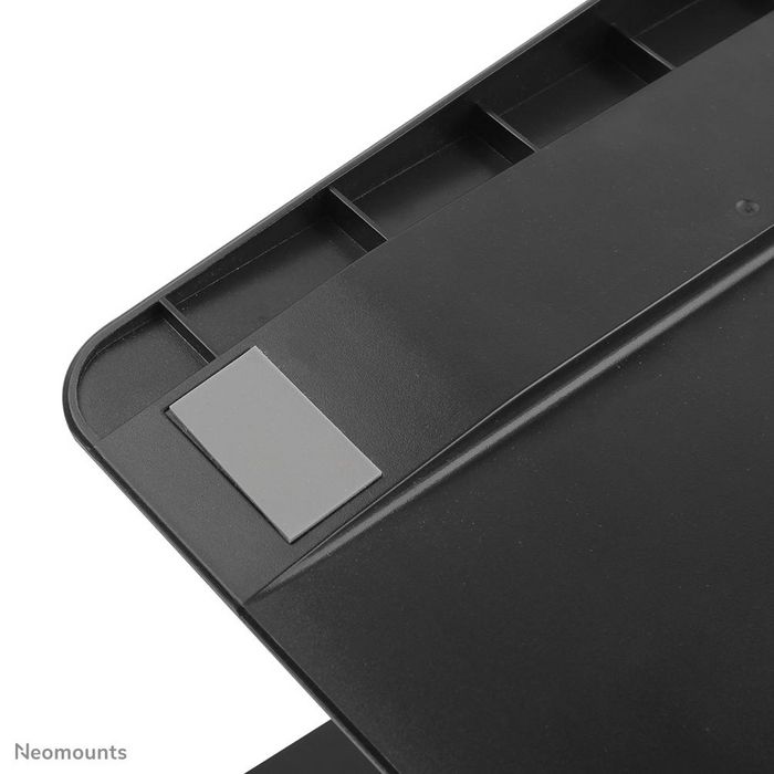 Neomounts NSLS200 - Support pliable et réglable pour ordinateur portable universel 10" à 17" (jusqu'à 5 kg) - Argent/Noir