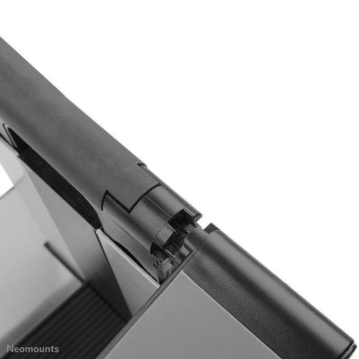 Neomounts NSLS200 - Support pliable et réglable pour ordinateur portable universel 10" à 17" (jusqu'à 5 kg) - Argent/Noir