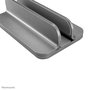 Neomounts NSLS300 Support vertical universel pour ordinateur portable 11 à 17 pouces en aluminium argent - Économiseur d'espace bureau
