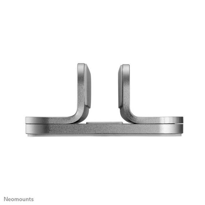 Neomounts NSLS300 Support vertical universel pour ordinateur portable 11 à 17 pouces en aluminium argent - Économiseur d'espace bureau