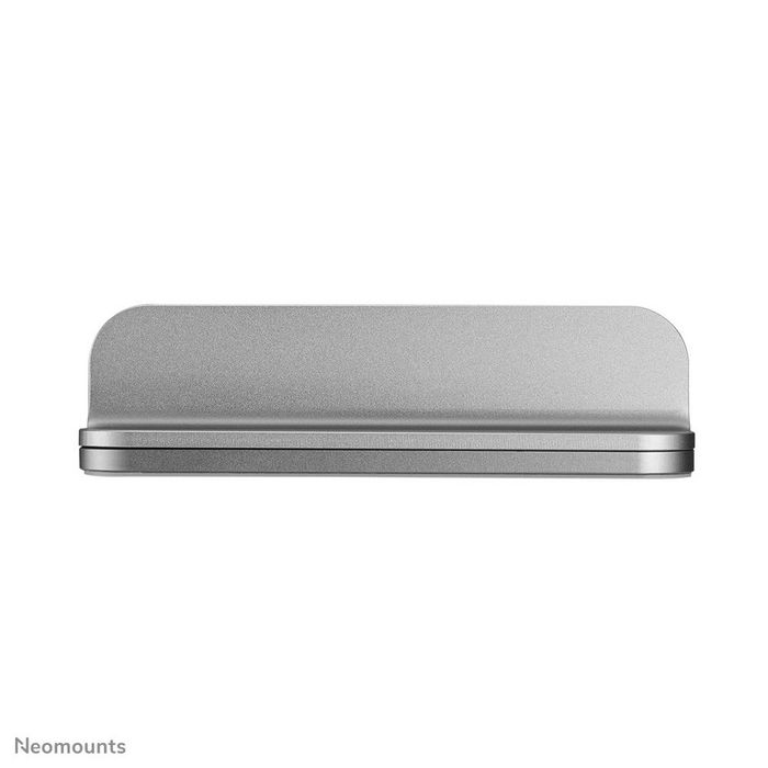 Neomounts NSLS300 Support vertical universel pour ordinateur portable 11 à 17 pouces en aluminium argent - Économiseur d'espace bureau