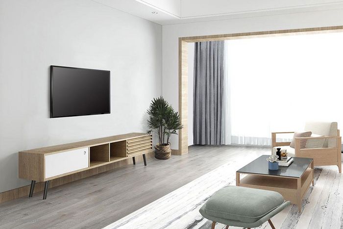 Neomounts Support Mural Inclinable FPMA-W350BLACK pour Téléviseur jusqu'à 55", Compatible VESA 200x200-400x400, Noir