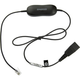 Jabra GN1200 Câble Adaptateur Universel pour Micro-Casque et Téléphone - 80 cm - Compatible avec la Majorité des Modèles