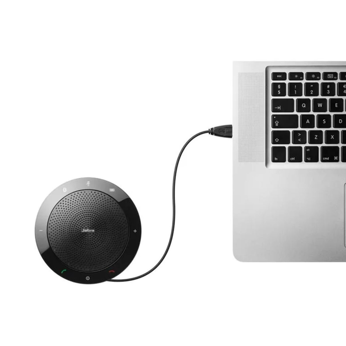 Jabra SP510UC / 7510-209 Kit mains libres USB-C pour téléphone avec casque et base de charge Noir