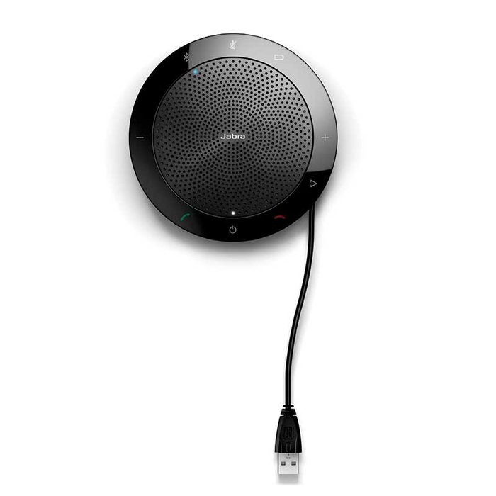 Jabra Speak 510 Haut-parleur portable USB/Bluetooth Noir et Bleu Jabra Speak 510 Haut-parleur portable USB/Bluetooth Noir et Bleu