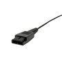 Jabra Biz 2300 - Micro-casque téléphonique professionnel duo (double écouteur) filaire avec Quick Disconnect - Réduction de bruit, ultra léger et confortable pour centre de contact