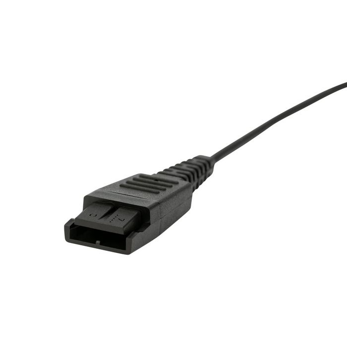 Jabra Biz 2300 - Micro-casque téléphonique filaire professionnel avec déconnexion rapide QD, mono, pour centre de contact - Confort et clarté audio