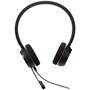 Jabra Evolve 20 - Casque professionnel filaire avec contrôle d'appels, connexion USB/jack et design supra-auriculaire pour bureau et téléphonie