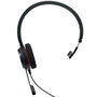 Jabra Evolve 20 - Casque professionnel filaire avec contrôle d'appels, connexion USB/jack et design supra-auriculaire pour bureau et téléphonie