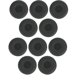 Jabra - Coussinets d'oreille de remplacement en cuir (5 paires) - Compatible avec les casques Evolve 20SE, 30, 30II, 40, 65 et 65SE