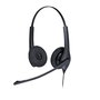 Jabra BIZ 1500 QD Duo Micro-casque filaire professionnel à deux écouteurs pour téléphone fixe avec antibruit et déconnexion rapide
