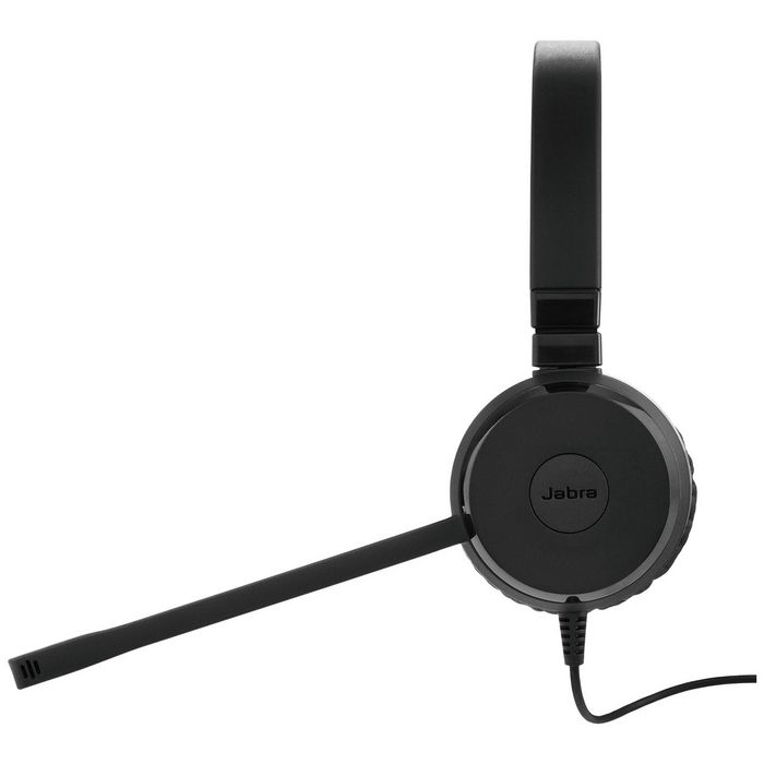 Jabra Evolve 20 - Casque professionnel avec gestion simplifiée des appels, filaire, USB/jack, unité de contrôle, certification Skype for Business, design supra-auriculaire Jabra Evolve 20 - Casque professionnel avec gestion simplifiée des appels, filaire, USB/jack, unité de contrôle, certification Skype for Business, design supra-auriculaire