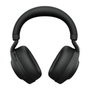 Jabra Evolve2 85 - Casque audio professionnel Bluetooth avec réduction de bruit active ANC, 10 microphones, autonomie 37h, certifié UC