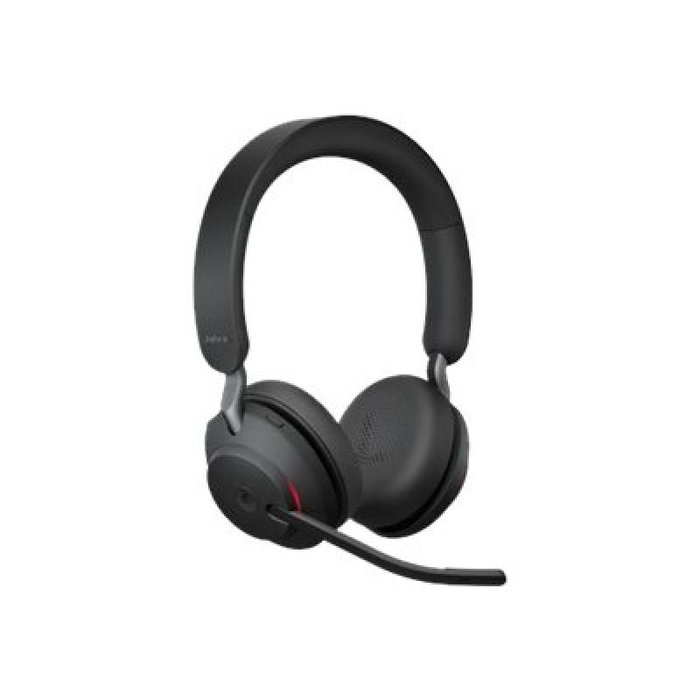 Jabra Evolve2 65 MS Stereo Noir avec station de charge
