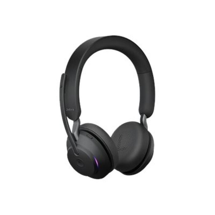 Jabra Evolve2 65 MS Stereo Noir avec station de charge