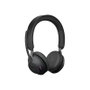 Jabra Evolve2 65 MS Stereo Noir avec station de charge