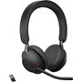 Jabra Evolve2 65 UC Stereo Headset Bluetooth USB-A Noir