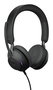 Jabra Evolve2 40 Casque filaire professionnel avec réduction de bruit passive, busylight et 3 microphones, USB-A/USB-C, pour communications unifiées