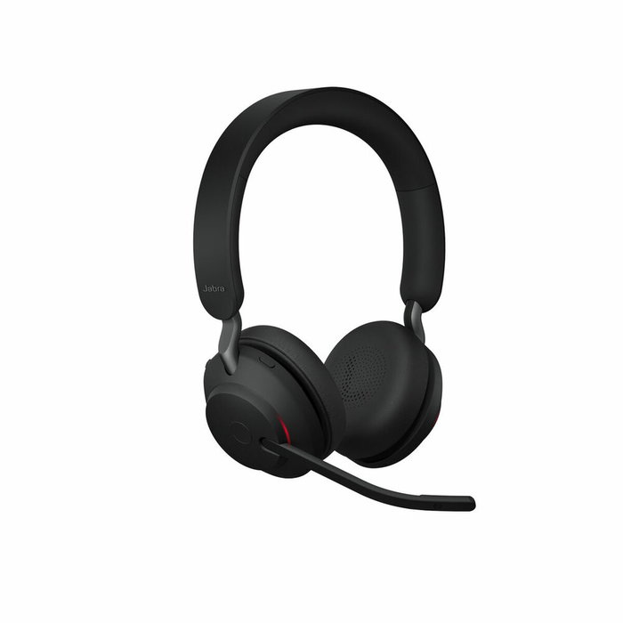 Jabra Evolve2 65 UC Stereo Headset avec Stand, Noir