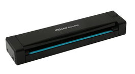 IRIScan Executive 4 - Scanner mobile professionnel recto verso, 8 ppm, 1200 dpi, avec logiciels OCR et gestion de cartes de visite, USB