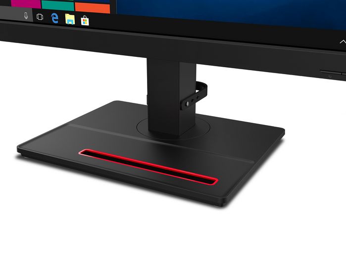 Lenovo T27q-20 - Écran PC 27 pouces (68,6 cm) WQHD 2560 x 1440 IPS, 6 ms, 350 cd/m², HDMI, DisplayPort, USB, design sans bordure sur 3 côtés