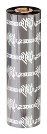 Zebra Media 2300 - Ruban transfert thermique cire noir pour impression de codes-barres haute vitesse