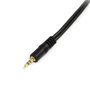 Startech Câble Mini Jack 3.5 mm Adaptateur Audio 0.15 M Mâle vers 2x Femelle Or